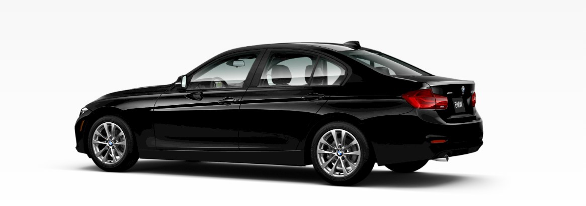 2018 BMW 3 Series 320i Black Rear Exterior 2018 BMW 3 Series 320i Black Rear Exterior